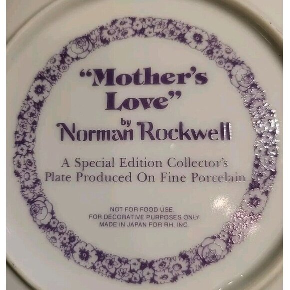 Norman Rockwell “Mothers Love” Special Edition - Picture 7 of 7